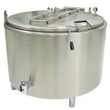 Electric Jacket Kettle Double Layer Body, Double Layer Lid