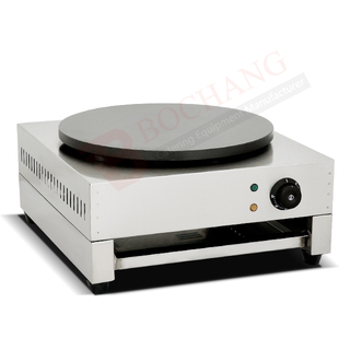 Maker Zum Verkauf Fabrik Preis Kommerzielle Krepp Maschine Maschine Single Plate Electric Pancake Crepe