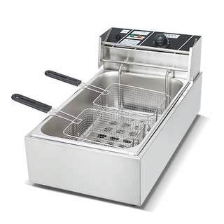 Counter Top Electric Fryer(1-Tank&2Basket)BDF-18