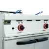 Electric Fryer (2-Tank&2-Basket) With Cabinet（BDF-885）