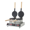 Double Heade Five Heart Waffle Furnace