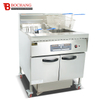 Vertical 2-Tank Computer Fryer With Oil Filter Cart （4-Basket） BDF-30-2A