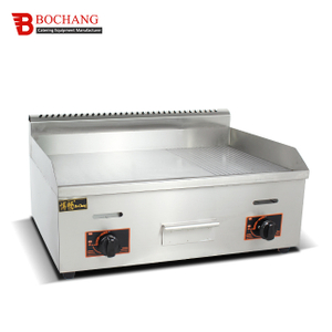 Gas Griddle(2/3 Flat&1/3 Grooved)