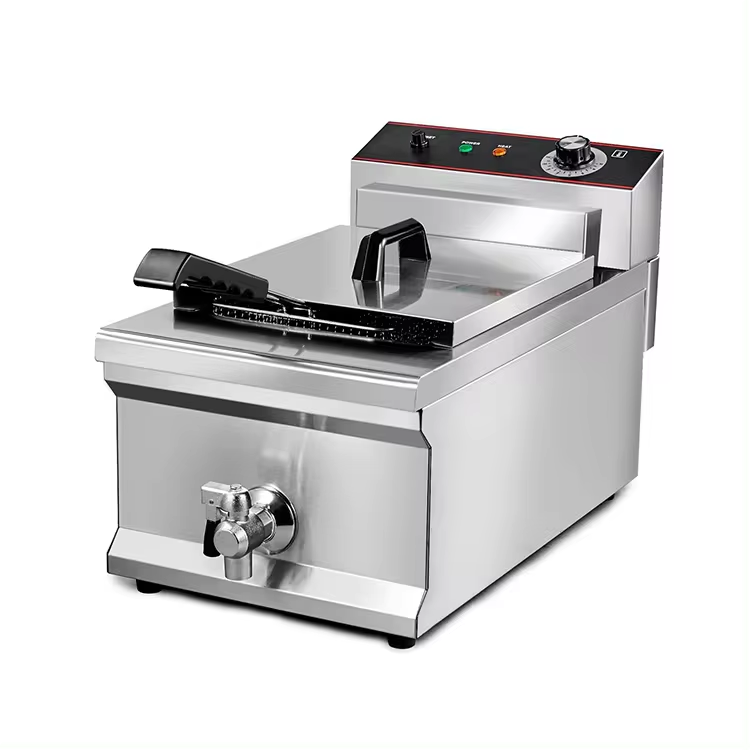 Hot sale electric deep fryer chicken chips burger pressure fryer
