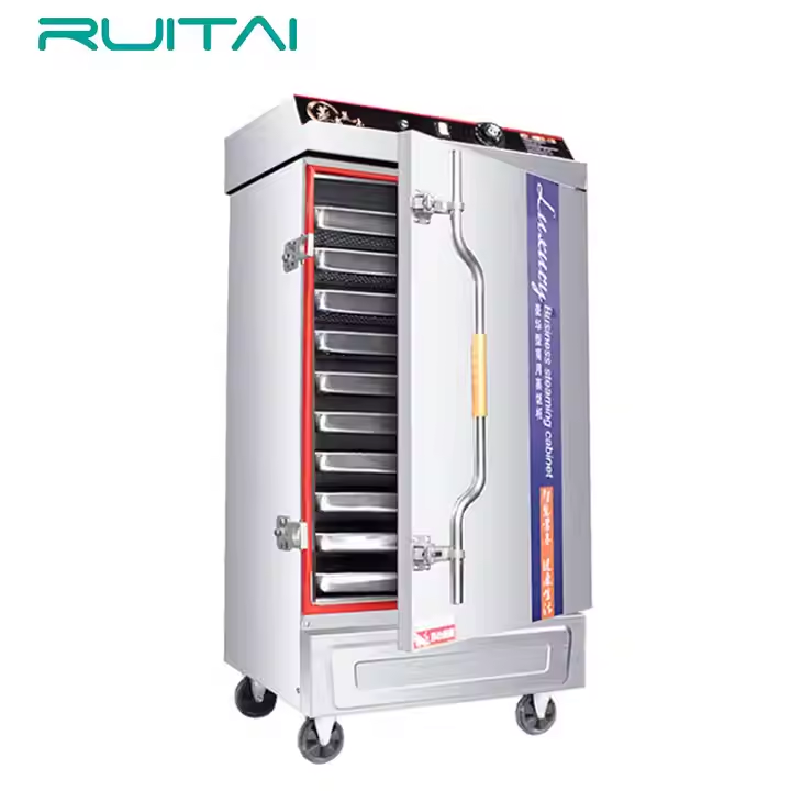 RUITAI Customization Stainless steel electric gas steam cabinet steaming steamer commercial restaurant kitchen cooking equipment